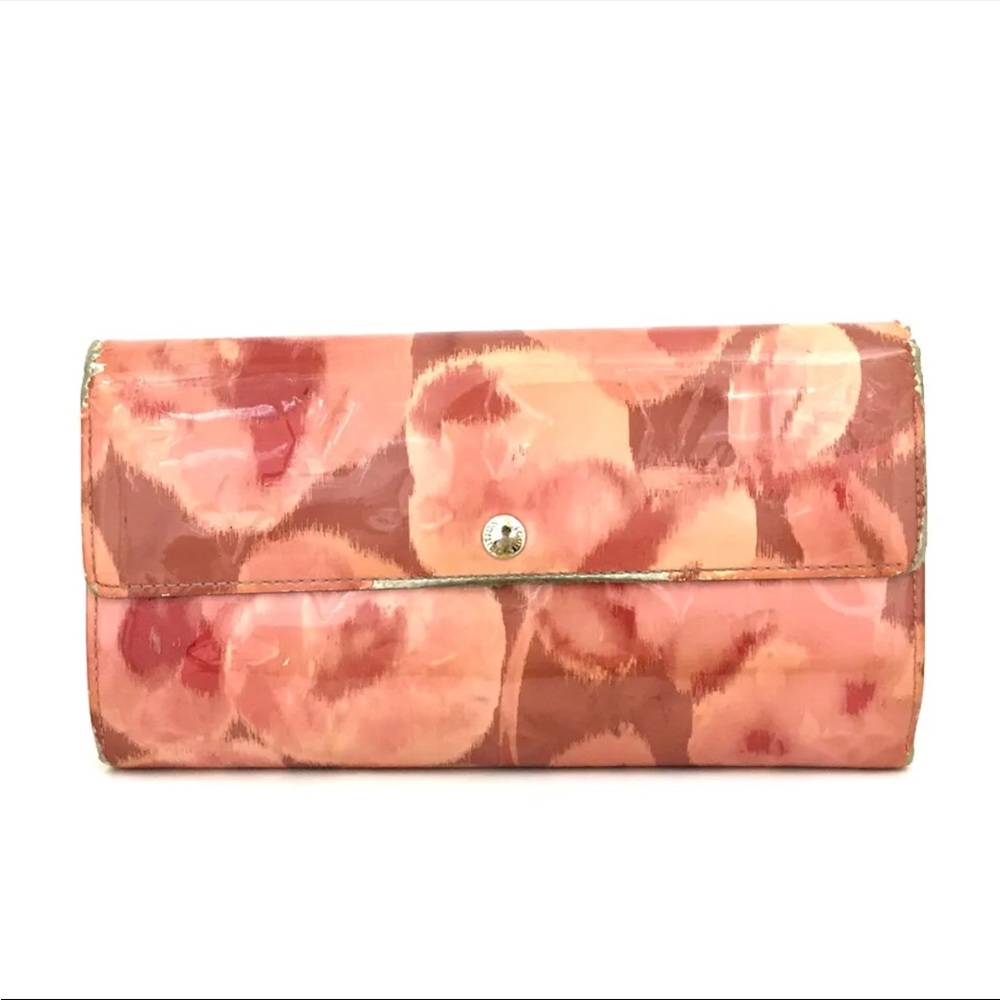 Louis Vuitton Vernis Ikat Flower Porte Feuille Sarah Long Bifold Wallet